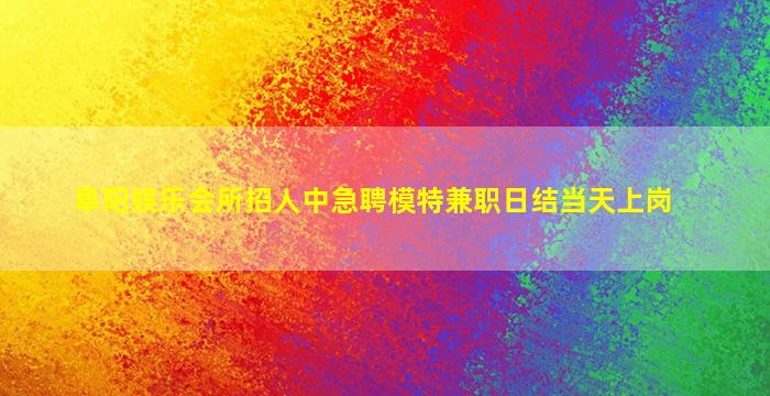 重庆酒吧招聘